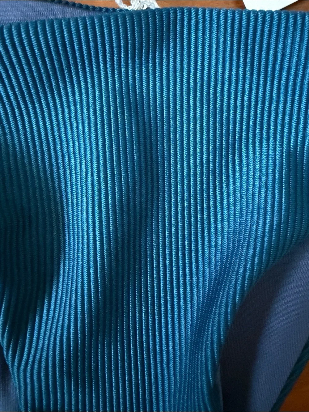 Splash Hawai’i Blue Ribbed Bikini Bottom size XS NWT